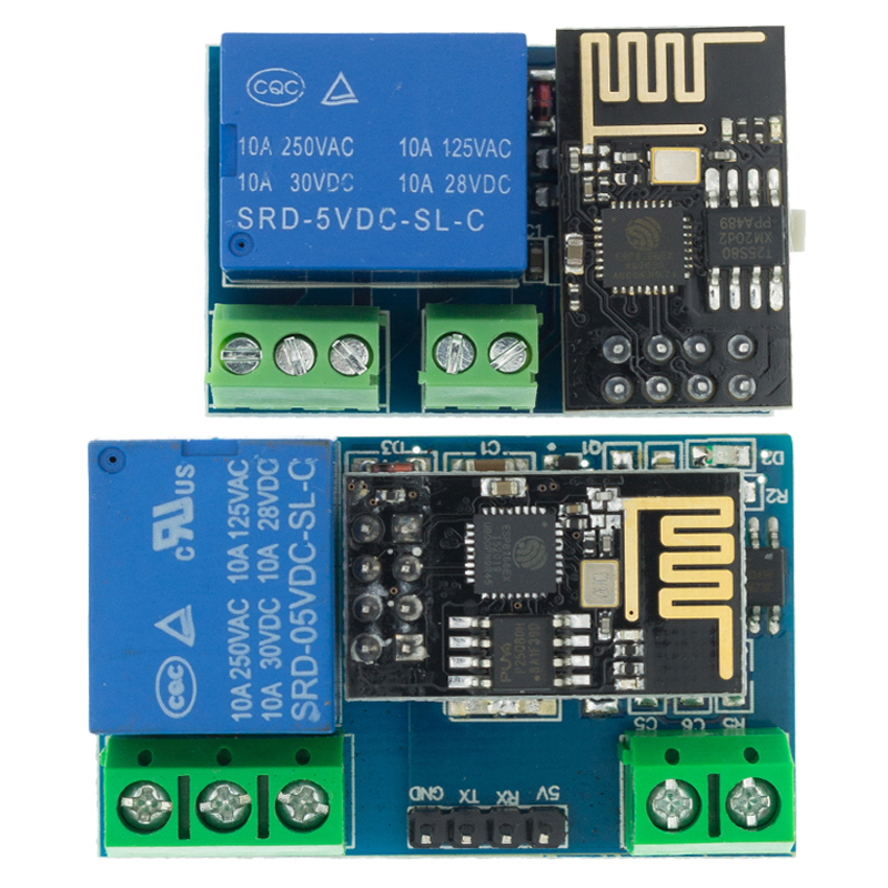 Home Automation With Arduino - ESP8266 ESP-01 ESP-01S 5V WiFi Relay