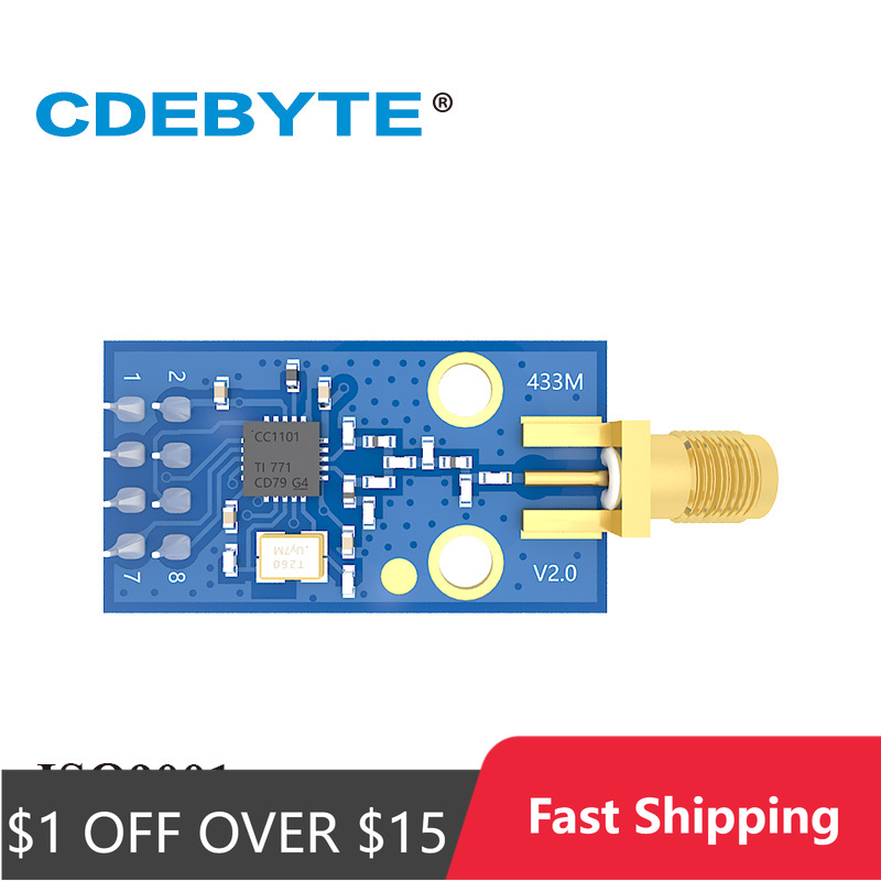 433Mhz Receiver Module - CC1101 RF Module E07-M1101D-SMA 433MHz 10dBm