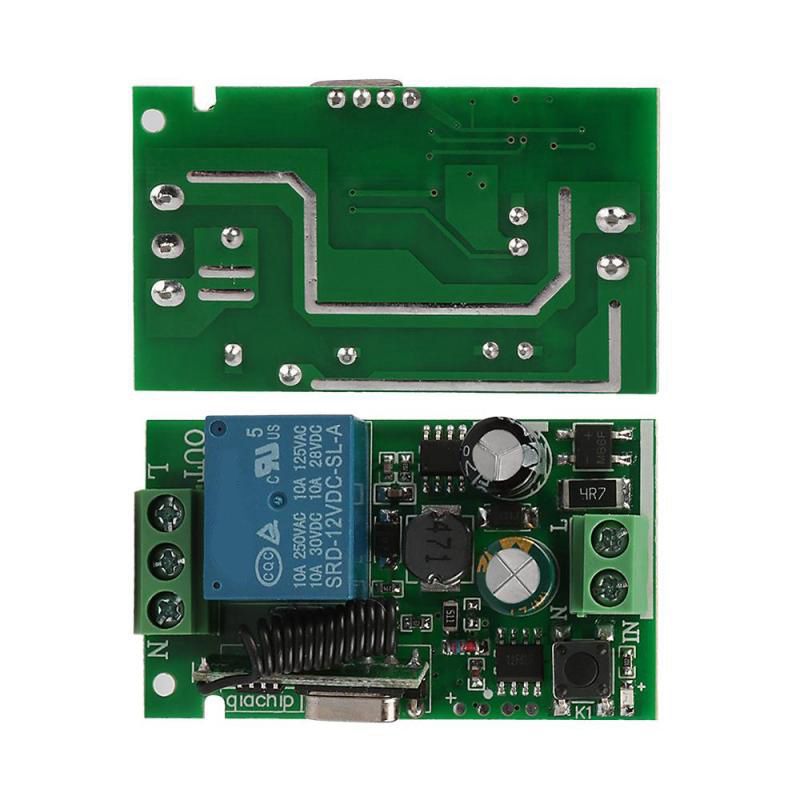 Universal 433 MHz AC 220V 1 Ch - 433Mhz Receiver Module ulasan dan harga