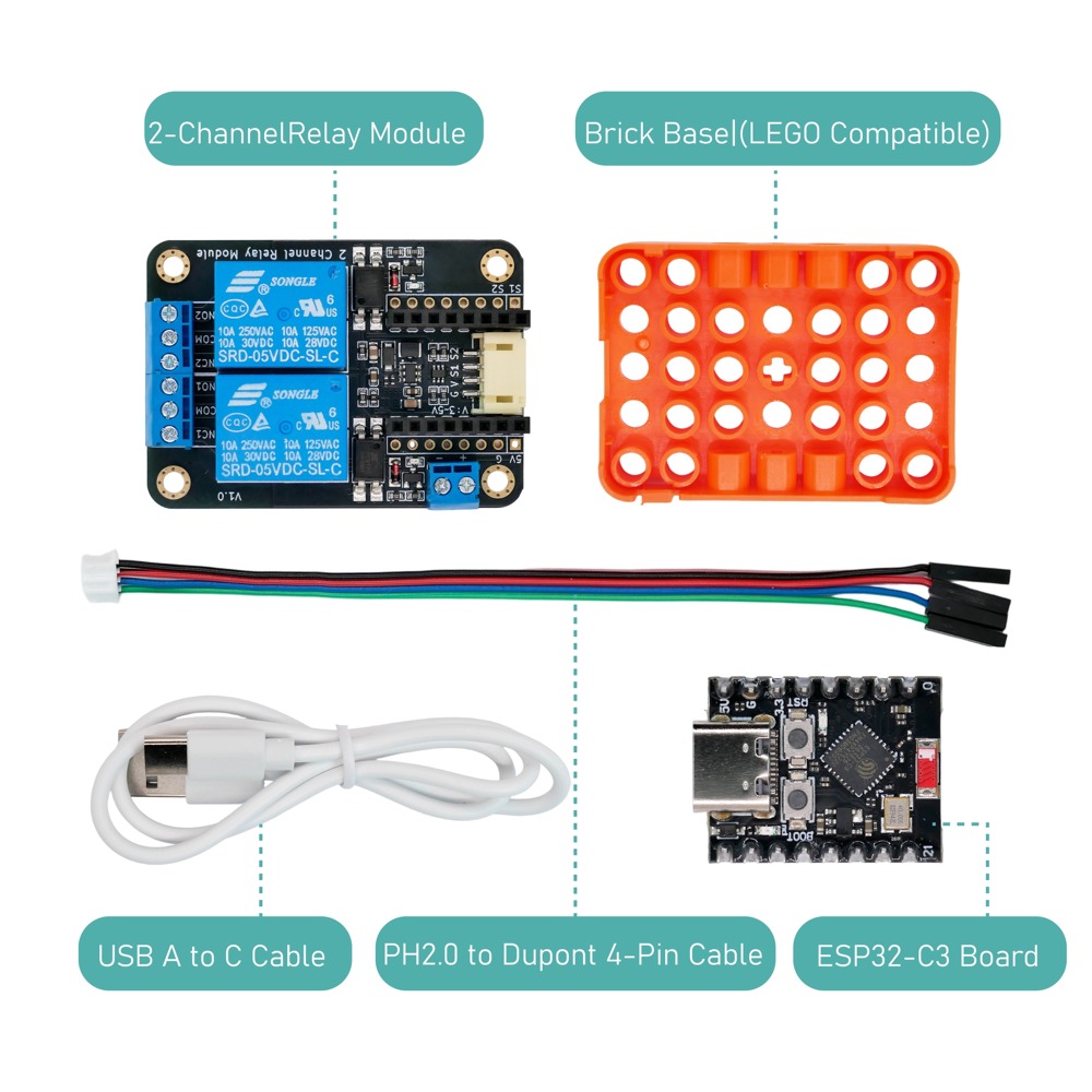 2CH Relay Module Input5V Activ - Home Automation With Arduino ulasan dan harga