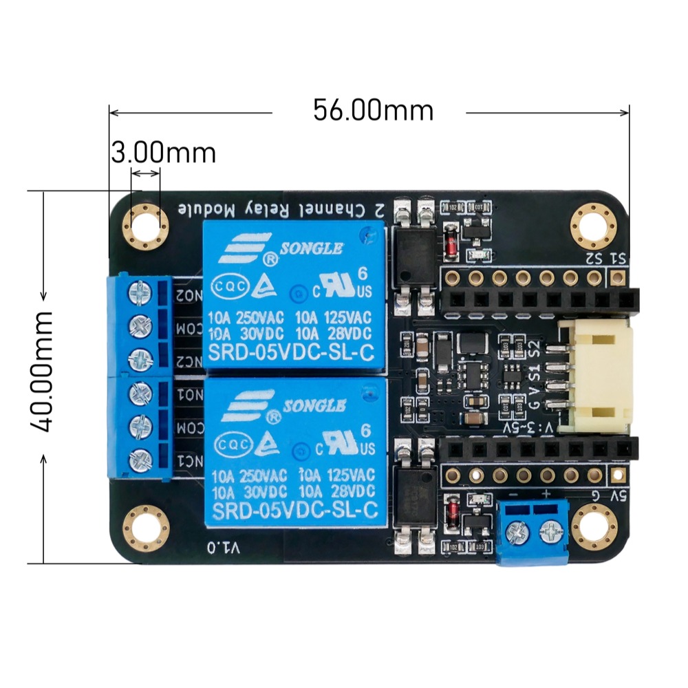 2CH Relay Module Input5V Activ - Home Automation With Arduino ulasan dan harga