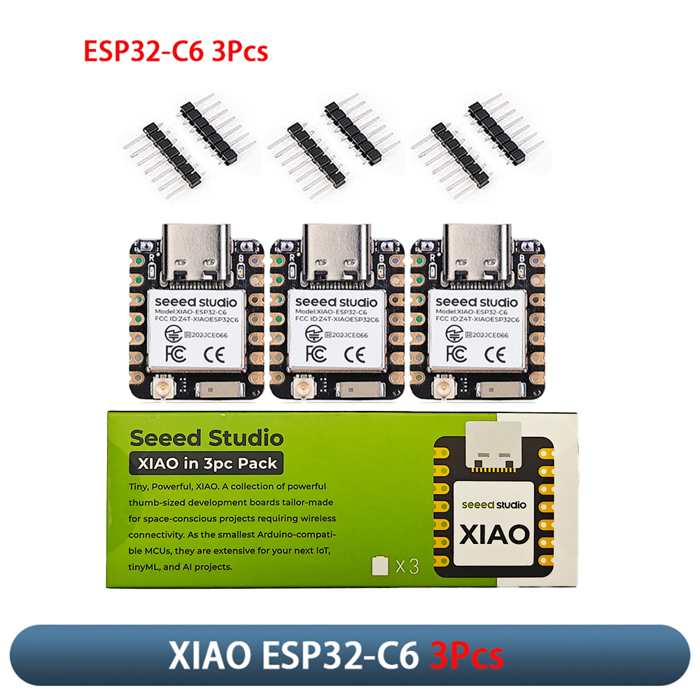 XIAO ESP32-C6 3Pcs Development - Home Automation With Arduino ulasan dan harga