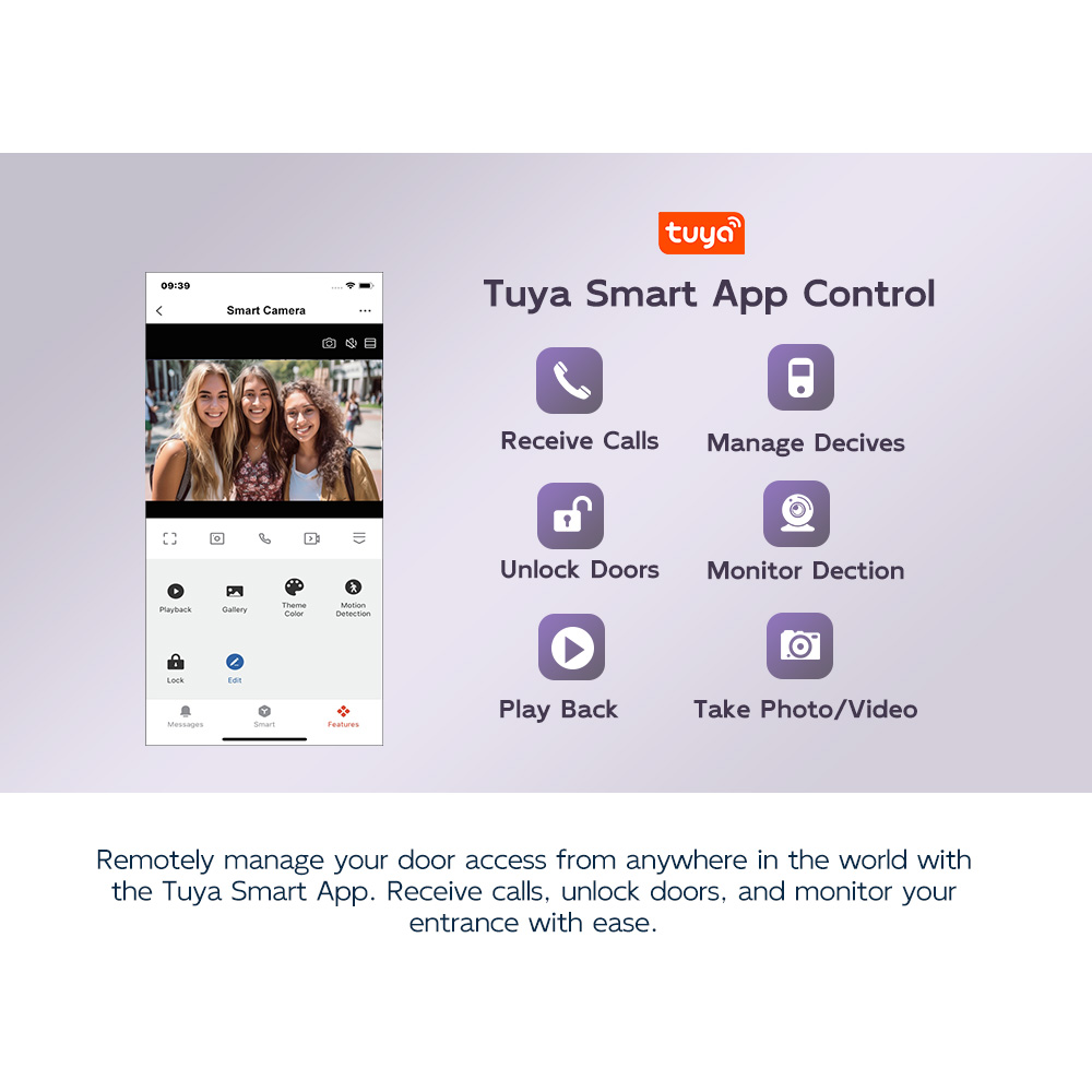 Wired Smart Video Doorbell Int - Smart Doorbell Wired ulasan dan harga