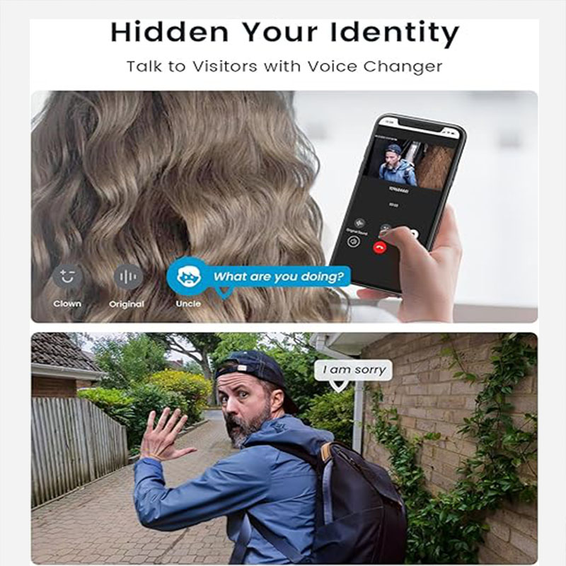 ieGeek 2K Doorbell Camera Wire - Smart Doorbell Wired ulasan dan harga