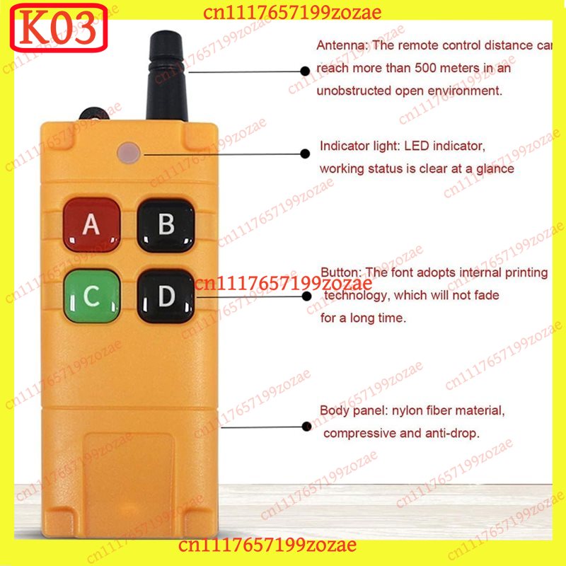 DC12‑36V 4CH Relay Receiver Mo - 433Mhz Receiver Module ulasan dan harga