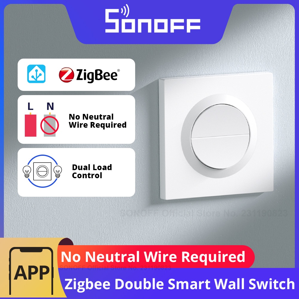 SONOFF Orb-ZBW2L Zigbee 2-Gang - Sonoff Basic Switch ulasan dan harga