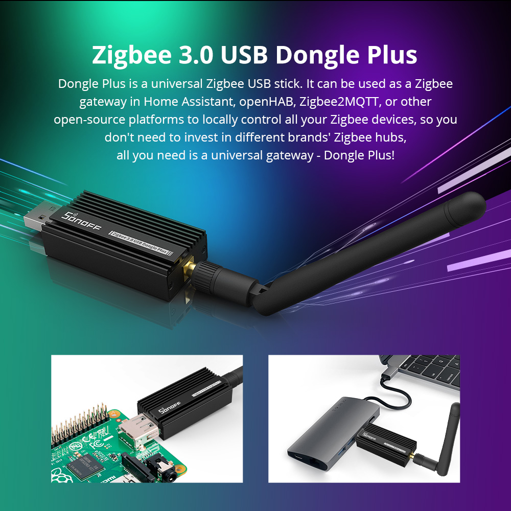 SONOFF Zigbee Dongle-E 3.0 USB - Zigbee Coordinator Stick ulasan dan harga